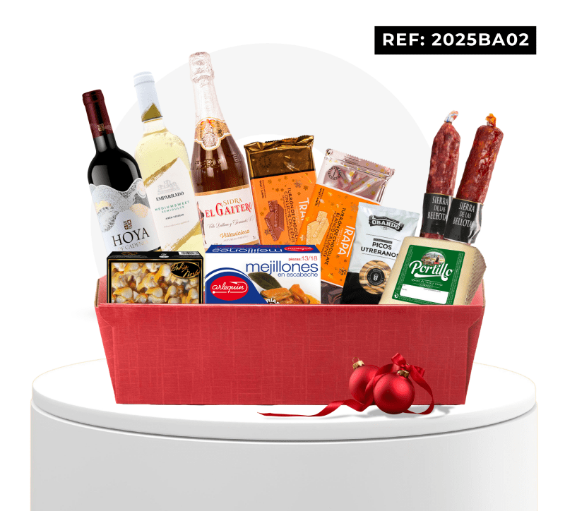 LOTE CESTA NAVIDAD REF : REF: 2025BA02