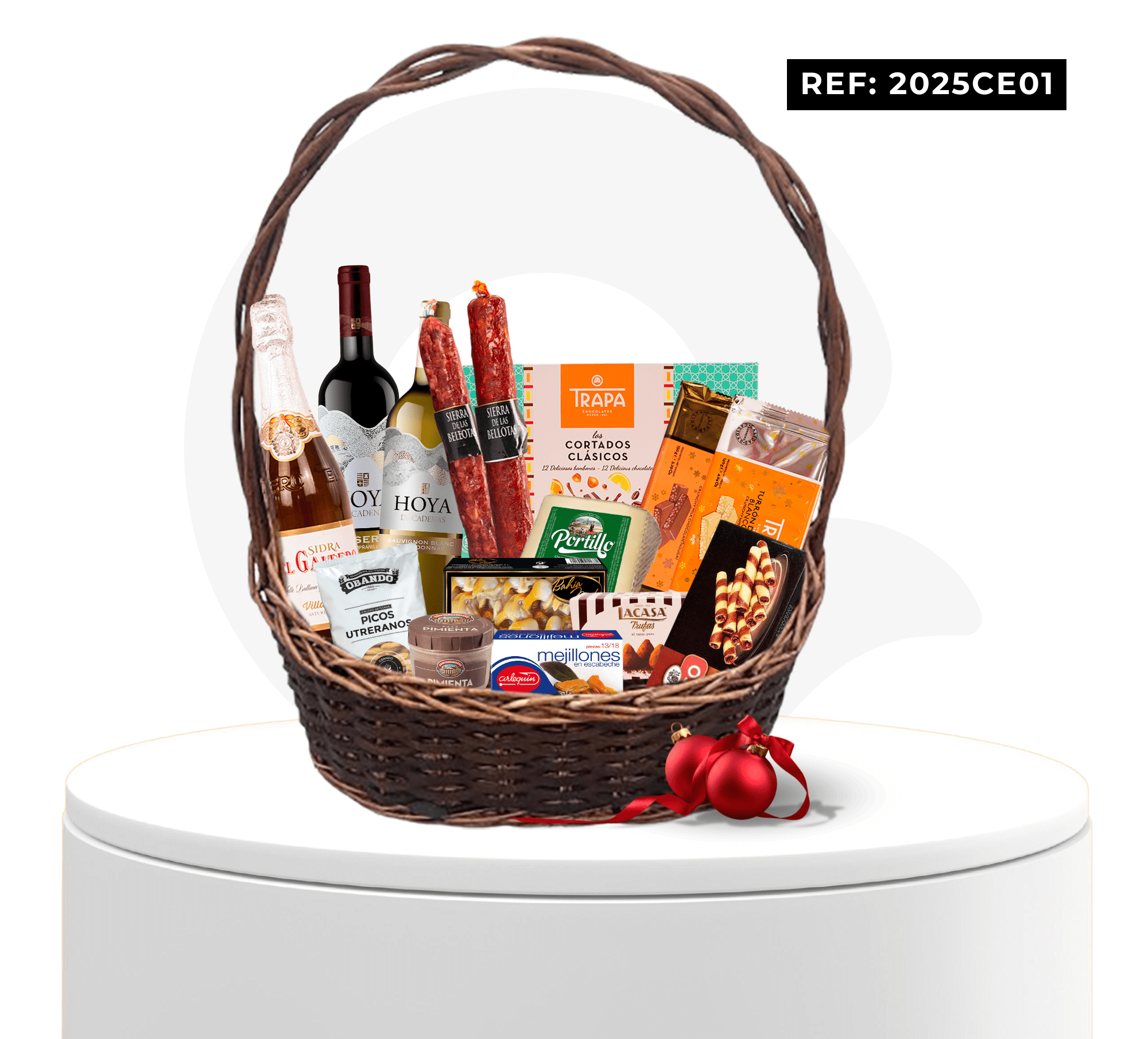 LOTE CESTA NAVIDAD REF: 2025CE01