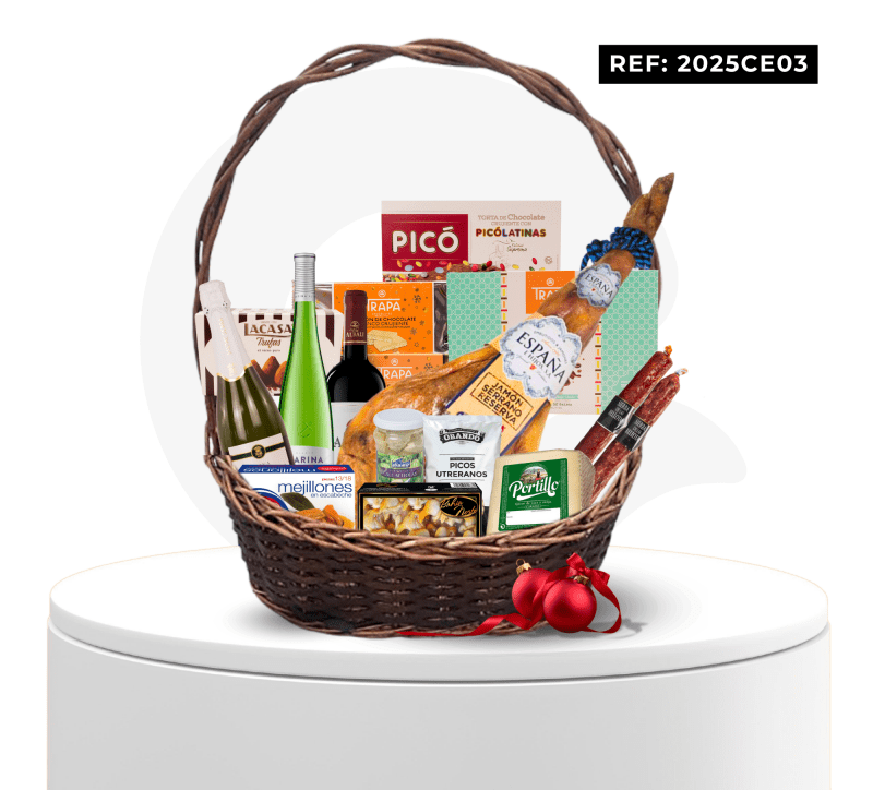 LOTE CESTA NAVIDAD REF: 2025CE03