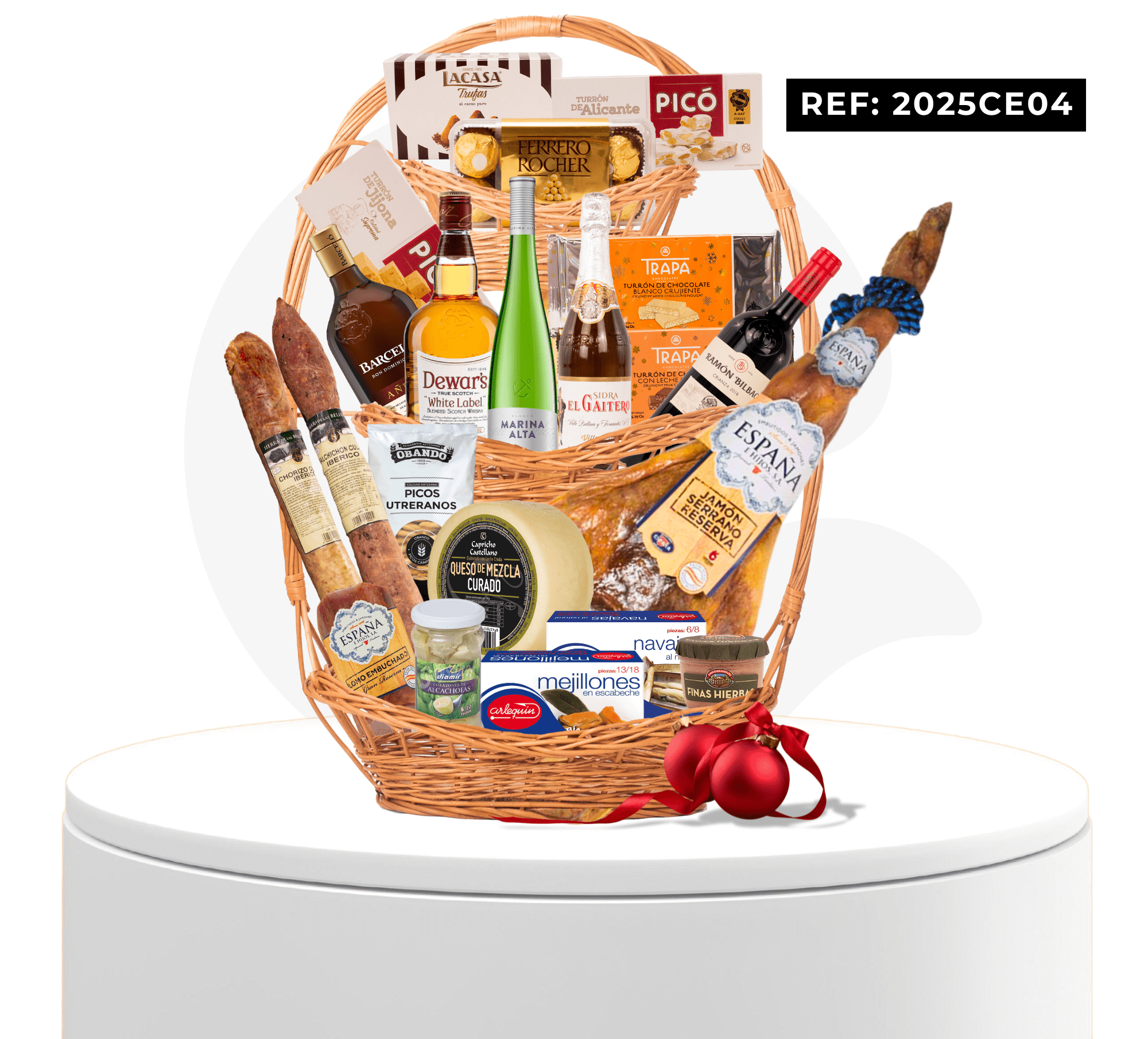 LOTE CESTA NAVIDAD REF: 2025CE04