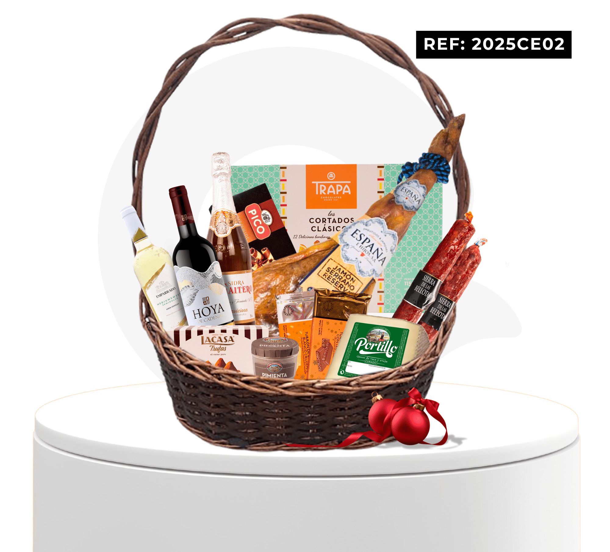 LOTE CESTA NAVIDAD REF: 2025CE02